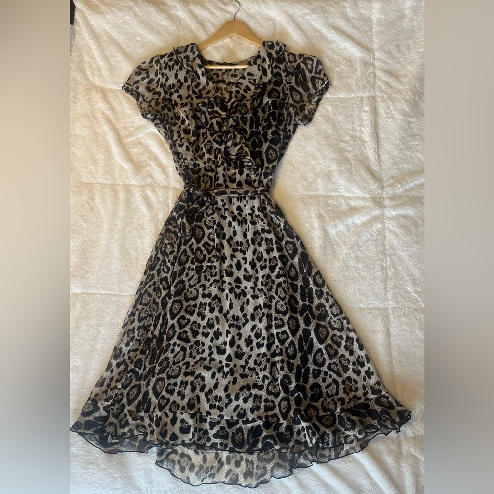 J.B.S cheeta print dress